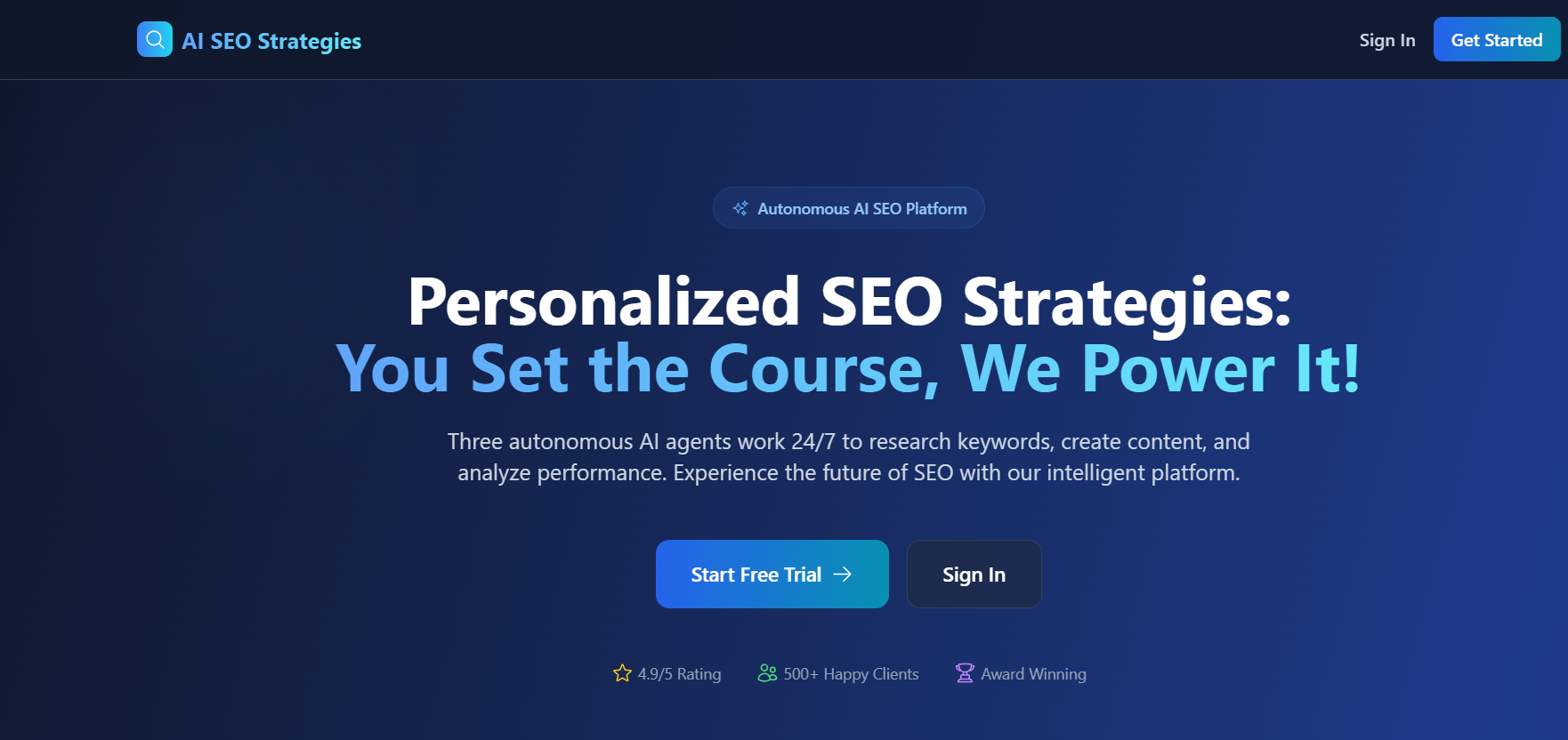 SEO.Lowrys.org - Enterprise Multi-Agent AI SEO Platform Dashboard